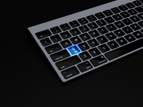 A KEYBOARD WITH THE BUTTON WRITE AI